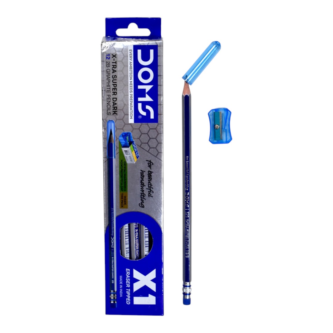 اقلام رصاص دومس 2B عالية الجودة باستيكة رقم.8710 - 12 قلم