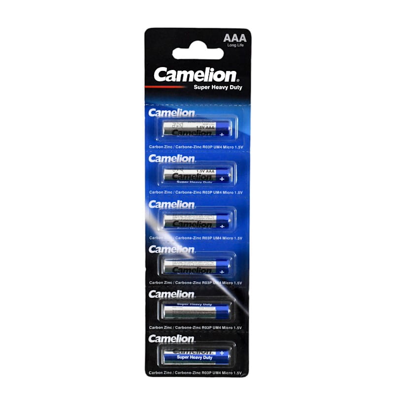 كارت حجارة قلم كاميليون طويلة العمر مقاس AAA عالية الجودة - 6 حجارة