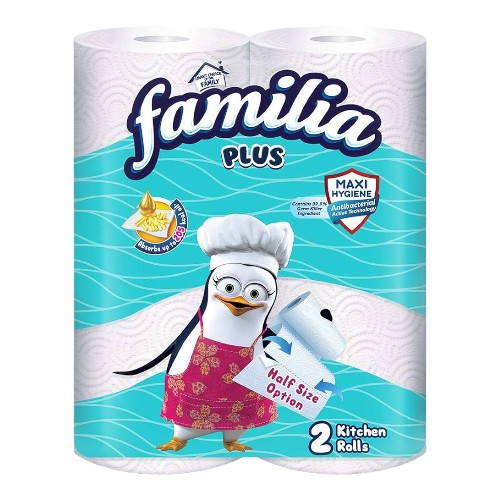 مناديل مطبخ فاميليا بلس - 2 رول