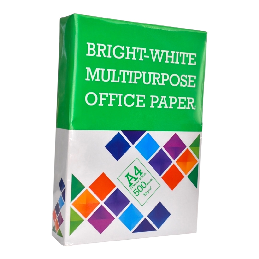 ورق طباعة Bright-White عالى الجودة 70 جرام مقاس A4